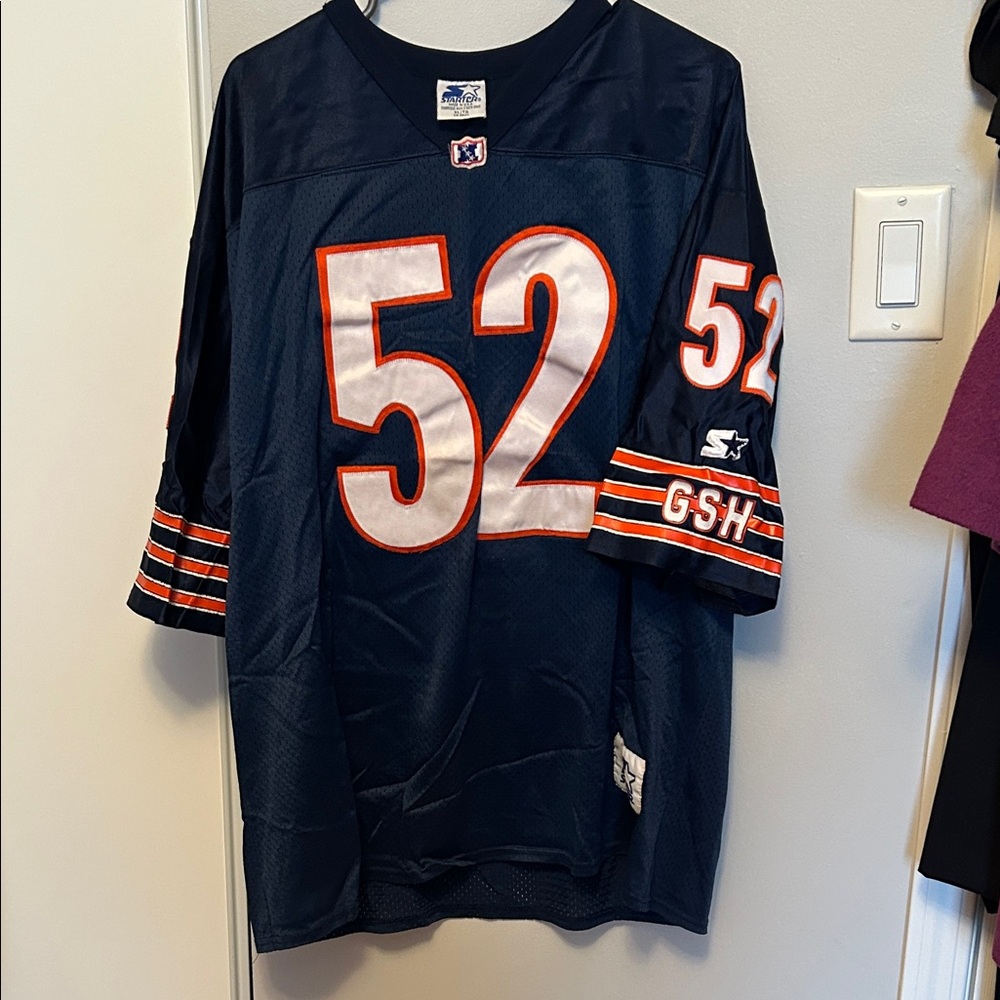 STARTER Navy Blue Jersey with Red and White Details